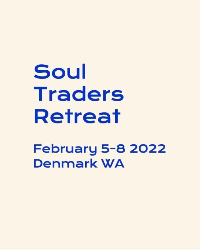 EDIT: NEW DATES! 7-10th May 2022.
The Soul Traders Retreat for creative business owners in early February is GO and we have JUST 3 PLACES REMAINING! 

While we’ve deliberated on whether to run this retreat with all that is going on at the moment, we think it’s become even more relevant in these cray cray 🦞 times. As solo creative businesses, we’ve always needed to be agile, responsive and clear in our values. But now it feels like we need those skills and more on speed dial. 

We have secured the incredible @newfarmdenmark for a long weekend of connection and conversation from the 5th-8th Feb. 

Amy and I will be running a kick ass program of workshops on pinpointing your values and sharing your story online. I’ll be running a hands-on photography workshop and we’ll be strategizing for the (wonky?!) year ahead. 

We’ve also reduced the number of participants so everyone can have a cabin or bell tent to themselves. Yay! 

So let’s overhaul your business, go deep and get clear on your direction for 2022- we’re going to need our wits about us, that’s for sure. 

Head to our website to snap up one of these places - link also in my bio. soultraders.net.au/retreat